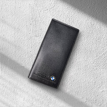 New Classic Long Fold Leather Wallet.