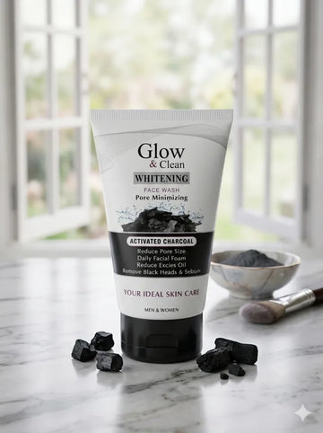 Glow & Clean Whitening Activated Charcoal Face Wash