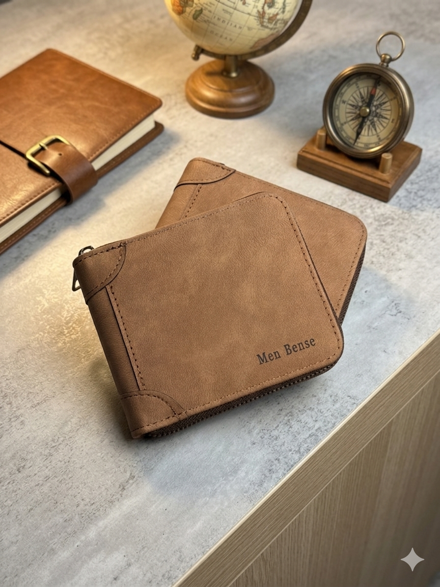 Men Bense Genuine Leather Wallet
