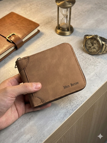 Men Bense Genuine Leather Wallet