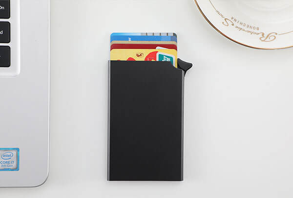 Mini Metal Pop Up Wallet