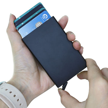 Mini Metal Pop Up Wallet