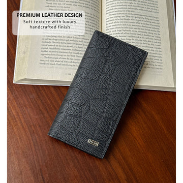 Men's Patterned Trifold Wallet