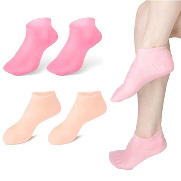 Silicone Socks Silicone Gel Sock ( Pack of 2 )
