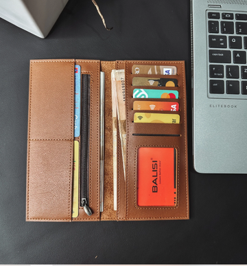 New Imported Leather Fold Wallet For Cash & Cards